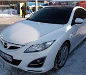 Продается автомобиль иномарка Mazda 6, выпущенная в 2010 году, Цвет автомобиля белый металлик, Ори 13746   фото в Самаре