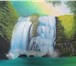 Фото в Мебель и интерьер Другие предметы интерьера Картина маслом "Водопад" будет прекрасным в Москве 10 000