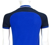Фотография в Одежда и обувь Мужская одежда Синее поло Fred Perry с черной вставкойТрикотаж-пикеНа в Москве 2 000