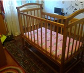Фото в Для детей Детская мебель Продам кроватку-маятник для новорожденного в Красноярске 4 000