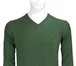Фото в Одежда и обувь Мужская одежда Зеленый пуловер Tommy HilfigerV-образный в Москве 3 300