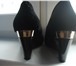 Фото в Одежда и обувь Женская обувь чёрная замша, 36 размер, состояние: почти в Москве 1 800