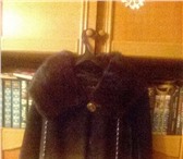 Изображение в Одежда и обувь Женская одежда Шуба из мутона с норковым капюшоном - воротником, в Туле 6 000