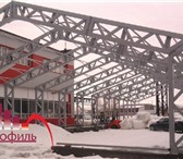 Фотография в Строительство и ремонт Другие строительные услуги Ангары прямостенные с двускатной крышей позволяют в Москве 1 600