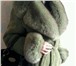 Foto в Одежда и обувь Женская одежда Продаю дубленку  натуральную..женскую ..зеленогоцвета..замша в Подольске 3 200
