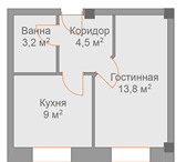 Foto в Недвижимость Квартиры Новый Жилой Комплекс в развивающейся части в Ставрополе 1 088 000