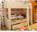 Фотография в Для детей Детская мебель Двухъярусная кровать «Астра 2» с ЛДСП лестницей, в Москве 8 900