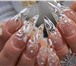 Фото в Красота и здоровье Косметические услуги Маникюр 100руб.,     наращивание ногтей:гель-500 в Курске 0