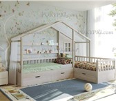 Фото в Мебель и интерьер Мебель для спальни Детские кровати из натурального дерева, в в Москве 71 900