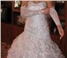 Foto в Одежда и обувь Свадебные платья Продам шикарное свадебное платье с заниженной в Сызране 7 000