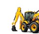 Экскаватор-погрузчик JCB 5CX. Крупный ко