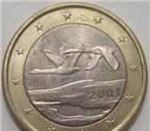 Фотография в Хобби и увлечения Коллекционирование 1 Евро 2001г. Финляндия. Монета 100% оригинал, в Камышлов 55