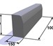 Foto в Строительство и ремонт Строительные материалы Бордюр дорожный 1000х300х150 (БР 100.30.15) в Кургане 380