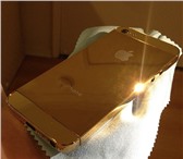 Изображение в Электроника и техника Телефоны Продаю новый iPhone 5S 64 Гб. Золотое покрытие в Москве 95 000