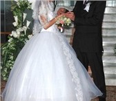 Фотография в Одежда и обувь Свадебные платья Продаю изящное свадебное платье! Цвет: белый. в Новосибирске 7 000