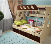 Foto в Для детей Детская мебель Двухэтажная кровать Фанки Кидз 16 разработана в Пензе 0