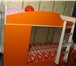 Изображение в Для детей Детская мебель Продам детскую двухъярусную кровать оранжево-белого в Первоуральске 15 000