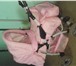 Foto в Для детей Детские коляски коляска-трансформер,цвет розовый,4 положения,всепогодная,легко в Орле 1 500