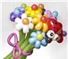 Фотография в Развлечения и досуг Организация праздников Цветы из воздушных шаров.Ромашки, букеты. в Москве 130
