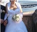 Изображение в Одежда и обувь Свадебные платья Продам белое свадебное платье,  на 3-х кольцах, в Рыбинске 0