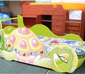 Изображение в Для детей Детская мебель Кроватка для девочек.Рисунок-пленка.матрац-поролон,поднимается в Санкт-Петербурге 9 600