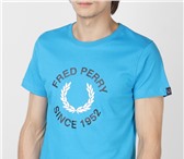 Изображение в Одежда и обувь Мужская одежда Футболка Fred Perry ярко-голубого цветаНа в Москве 1 500