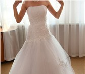 Foto в Одежда и обувь Свадебные платья Продам свадебное платье белого цвета,  размер в Альметьевске 8 000