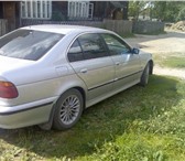 BMW 520i, 1999 г, в, , пробег 200000км, седан, левый руль, цвет - серебристый металлик, МКПП, задний 16574   фото в Перми