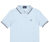 Изображение в Одежда и обувь Мужская одежда Голубое поло Fred Perry На груди вышитый в Москве 2 000