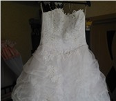 Foto в Одежда и обувь Свадебные платья продается свадебное платье.цвет белое,46-48 в Тамбове 8 000