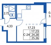 Фото в Недвижимость Квартиры жк краски летакорпус (срок сдачи) дом 6 (4 в Санкт-Петербурге 1 500 000