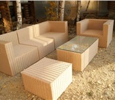 Фотография в Мебель и интерьер Мебель для дачи и сада комплект мебели плетеный из искусственного в Челябинске 80 000