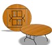 Фотография в Мебель и интерьер Столы, кресла, стулья Вам нужны столы для проведения мероприятия?Круглый в Москве 499