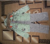 Изображение в Для детей Детская одежда Продам костюм детский ,зимний ,Серо-зелёный в Томске 800