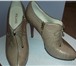Foto в Одежда и обувь Женская обувь Ботильоны «POLANN» кремового цвета выполнены в Красноярске 3 800