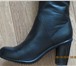 Foto в Одежда и обувь Женская обувь Сапоги осенние,утепленные,нат.кожа,цвет черн,размер в Йошкар-Оле 8 000