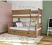 Фото в Мебель и интерьер Мебель для спальни «КАРОЛИНА» - детская двухъярусная кровать в Москве 62 600