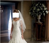 Фотография в Одежда и обувь Свадебные платья Красивое белое свадебное платье, размер 44 в Тольятти 2 900