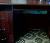 Foto в Мебель и интерьер Мебель для детей Школьный письменный стол ,цвет темно-коричневый в Перми 4 000