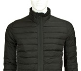 Фото в Одежда и обувь Мужская одежда Черный пуховик Stone IslandВоротник-стойкой в Москве 9 000