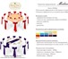 Foto в Развлечения и досуг Организация праздников Текстильное оформление на 40 персон, 6 столов.Стоимость в Санкт-Петербурге 19 200