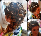 Изображение в Одежда и обувь Свадебные прически Предлагаю различные виды плетения кос: французские, в Саратове 100