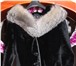 Изображение в Одежда и обувь Женская одежда Продам шубу из меха- мутон чёрная, отделка: в Москве 17 500
