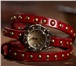 Фото в Одежда и обувь Часы Продам винтажные-часы браслет с клепками, в Перми 390