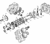 Foto в Авторынок Автозапчасти Запчасти для насоса Rexroth A8VO28/55/80/107/140/160/200в в Москве 0