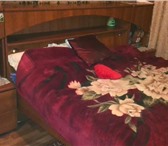 Фото в Мебель и интерьер Мебель для спальни 2х спальная кровать+матрац,с 2мя прикроватными в Орле 6 000
