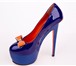 Foto в Одежда и обувь Женская обувь Цвет: ультрамариновый.Материал: натуральный в Мурманске 590