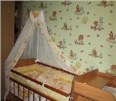 Изображение в Для детей Детская мебель Продам детскую кроватку в комплекте пеленальный в Прокопьевске 6 000